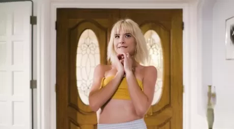 Девочки-подростки Джесси Сент и Джейн Уайлд впервые занимаются лесбийским сексом картинка 2