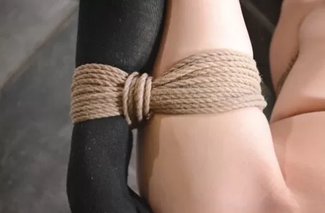 Симпатичную молоденькую Марику Хасэ трахают и мастурбируют после того, как ее связали в подземелье картинка 2