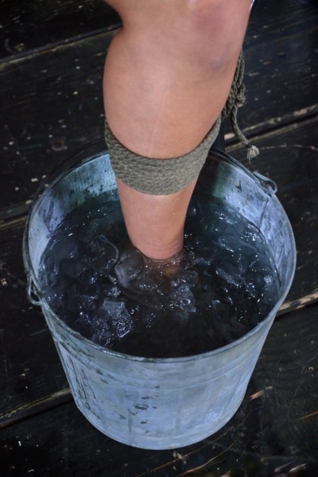 Шлюшки Пенни Барбер и Молли Роуз доведены до предела в подземелье картинка 12